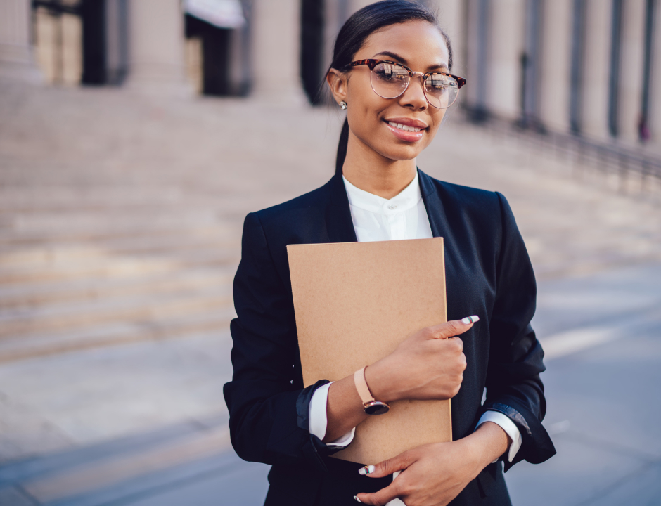 Young law student